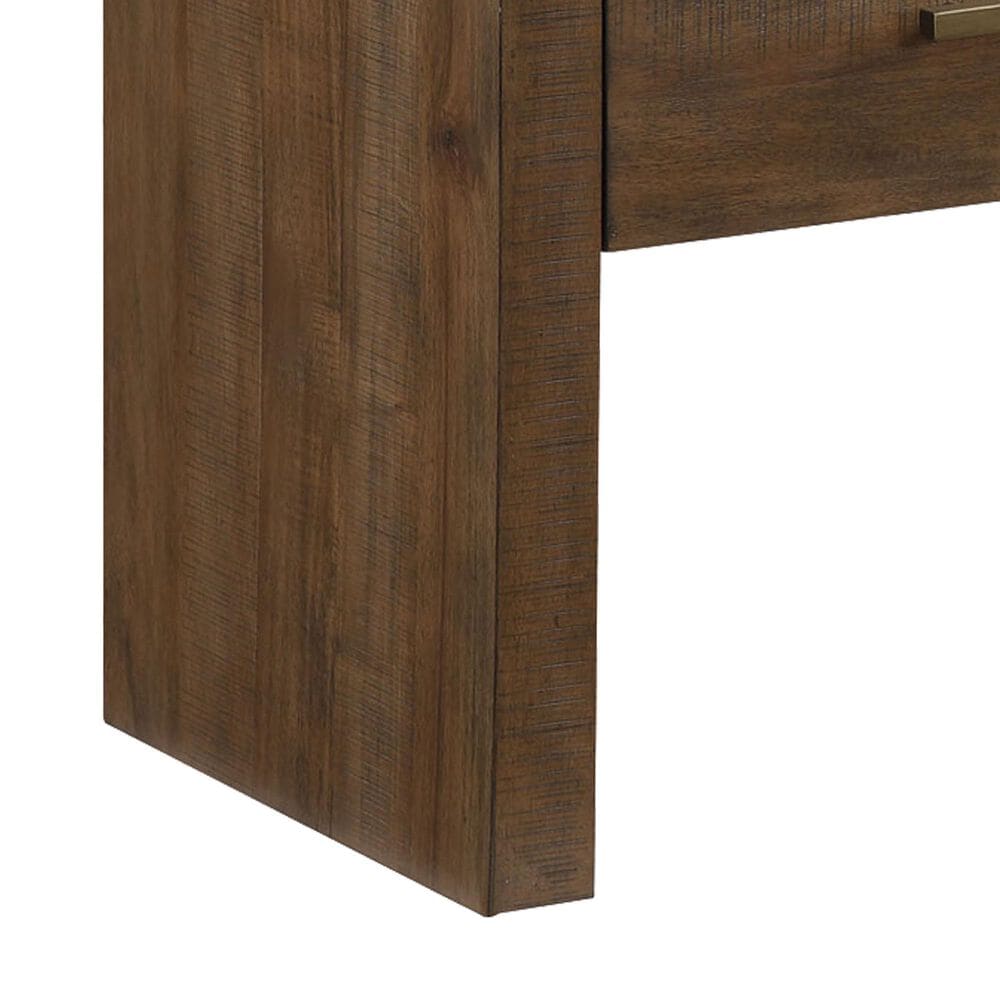 Crystal City Garland Glass Top Sofa Table in Toffee, , large