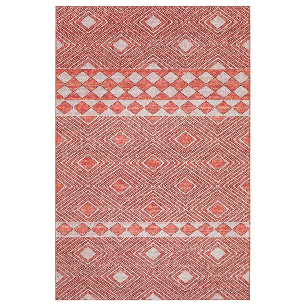 Dalyn Rug Company Sedona Geometric 2"3" x 7"6" Paprika Indoor/Outdoor Area Performance Rug, , large