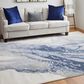 Feizy Clio 3"10" x 6" Blue and Beige Area Rug, , large