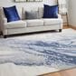 Feizy Clio 3"10" x 6" Blue and Beige Area Rug, , large