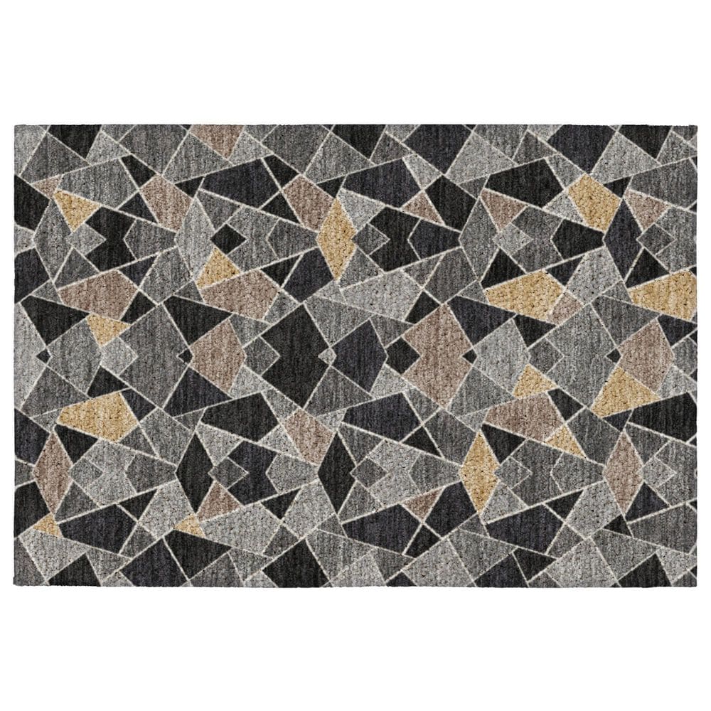 Dalyn Rug Company Kenner KN8 Black 2"6" x 3"10" Area Rug, , large