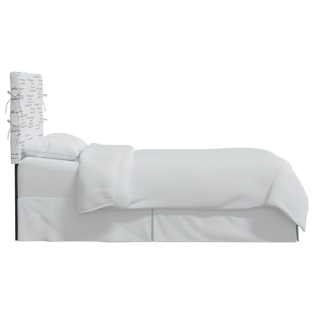 Skyline Furniture Queen Slipcover Headboard in Mirabeau Cream, , large