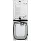 LG WashTower with Center Control 4.5 Cu. Ft. Washer and 7.4 Cu. Ft. Electric Dryer in White, , large