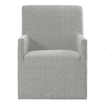 Mayberry Hill Nero Arm Chair in Light Grey, , large