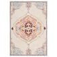 Safavieh Micro-Loop 4" x 6" Beige and Orange Area Rug, , large