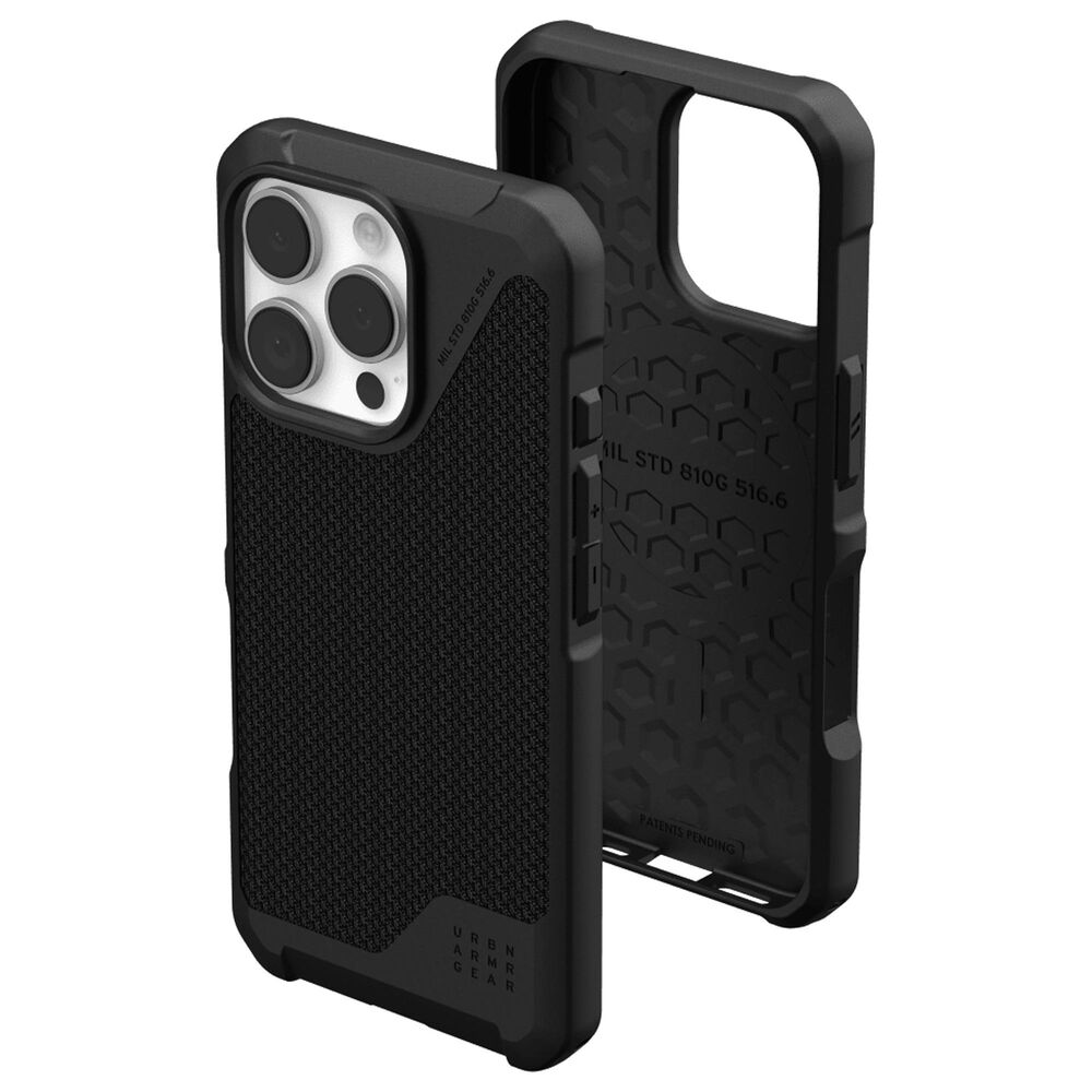 UAG Metropolis LT Series MagSafe Case for Apple iPhone 16 Pro in Kevlar Black, , large