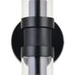 Vaxcel Levitt 2-Light Bathroom Vanity in Black, , large