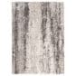 Nourison Dreamy Shag 7"10" x 9"10" Ivory and Charcoal Area Rug, , large