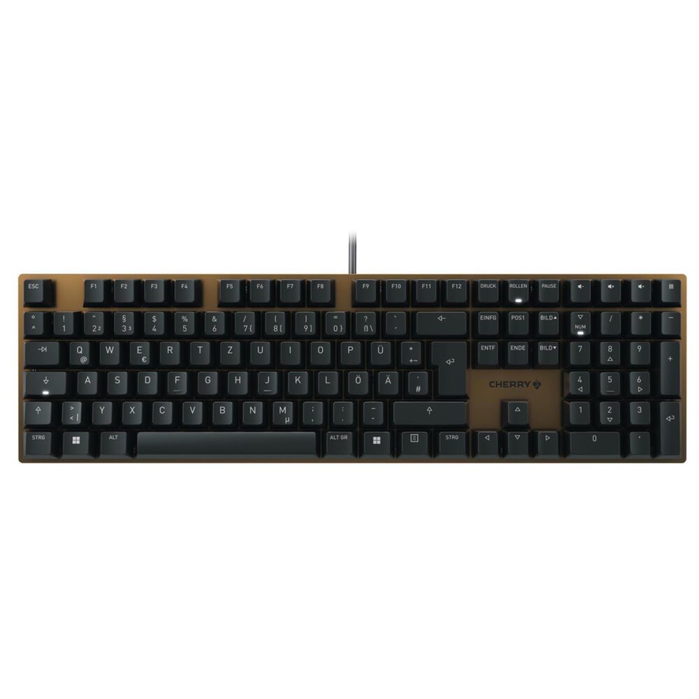 Cherry KC 200 MX Mechanical Office Keyboard in Black, , large