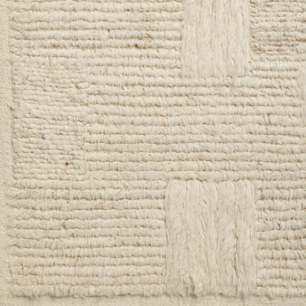Loloi Monterrey Ivory and Natural 7'9" x 9'9" Area Rug, , large
