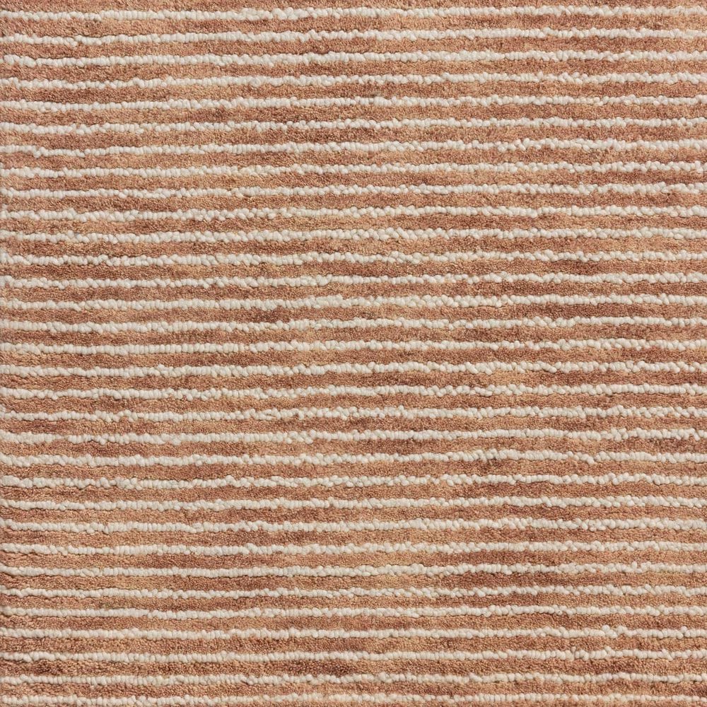 Loloi Sunday Terracotta and Ivory 5&#39; x 7&#39;6&quot; Area Rug, , large