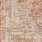 Surya Aspendos 9" x 12"2" Rust, Denim, Ice Blue, Cream, Mustard, Black and Light Gray Area Rug, , large