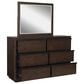 Millenium Dilenno 5-Piece Queen Canopy Bedroom Set in Dark Brown, , large