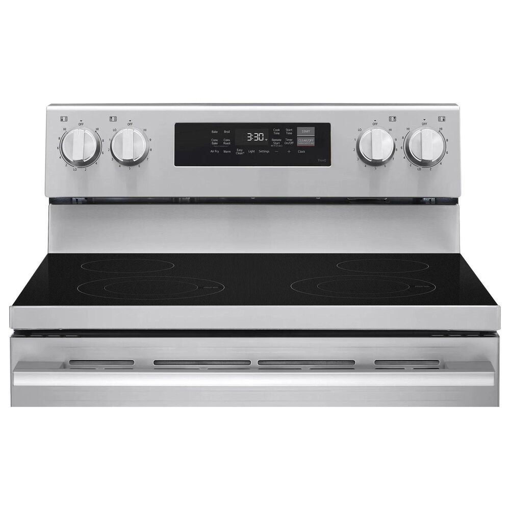 LG 6.3 Cu. Ft. Freestanding Electric Convection Smart Range in Stainless Steel, , large