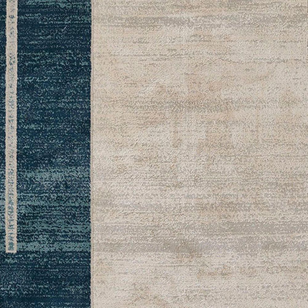 Momeni Edition EDI-4 2&#39;2&quot; x 7&#39;7&quot; Blue Runner, , large