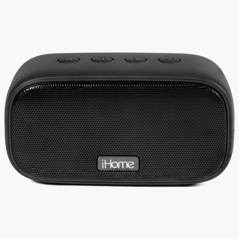 iHome Waterproof Portable Bluetooth Speaker in Black, , large