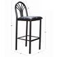 Linon Home Decor Thayer Bar Stool in Black (Set of 2), , large