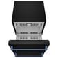 Thor Kitchen Gordon Ramsay 5.4 Cu. Ft. Undercounter Drawer Freezer with Blue Handle Kit in Black, , large