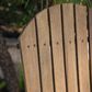 Hearth and Haven Outdoor Acacia Wood Adirondack Barstool in Natural Stained (Set of 2), , large