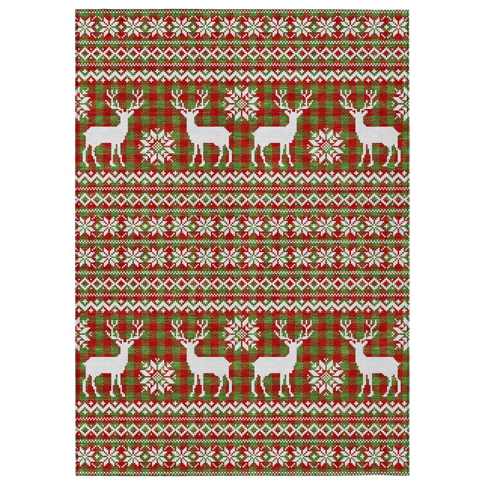 Dalyn Rug Company Wonderland WN28 3" x 5" Fern Indoor/Outdoor Area Rug, , large