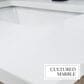 Lexora Home Dukes 30" Single Bathroom Vanity in White with 2 cm White Cultured Marble Top and Rectangular Sink, , large