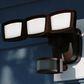 Vaxcel 13.25" 3-Light Motion Sensor Outdoor Security Flood Light in Bronze, , large