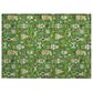 Dalyn Rug Company Wonderland WN35 Green 2"6" x 3"10" Area Rug, , large