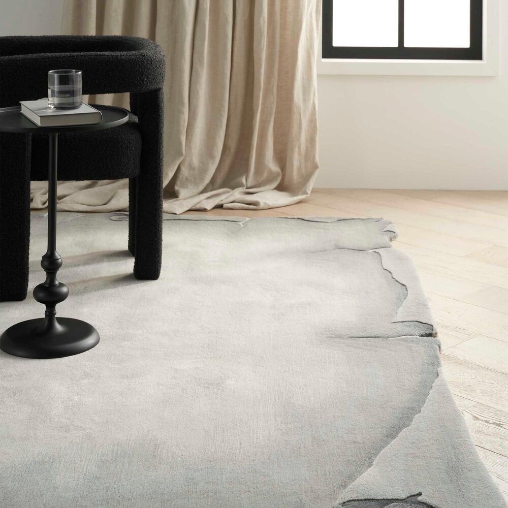 Nourison Limited Edition Grey 7&#39;9&quot; x 9&#39;9&quot; Area Rug, , large