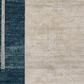 Momeni Edition EDI-4 8"11" x 12"6" Blue Area Rug, , large