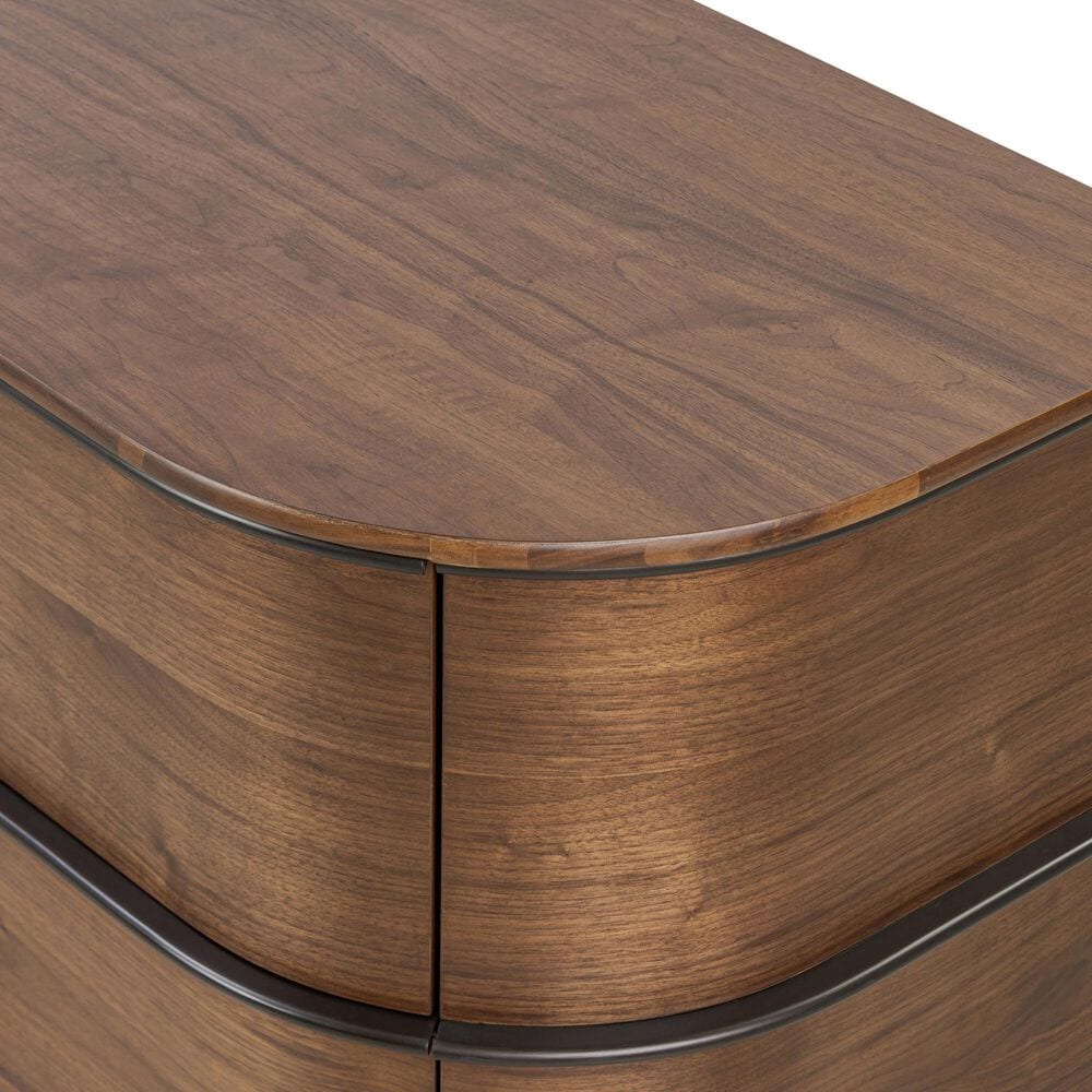 Four Hands Theo 6 Drawer Dresser Only in Dark Brown Walnut, , large