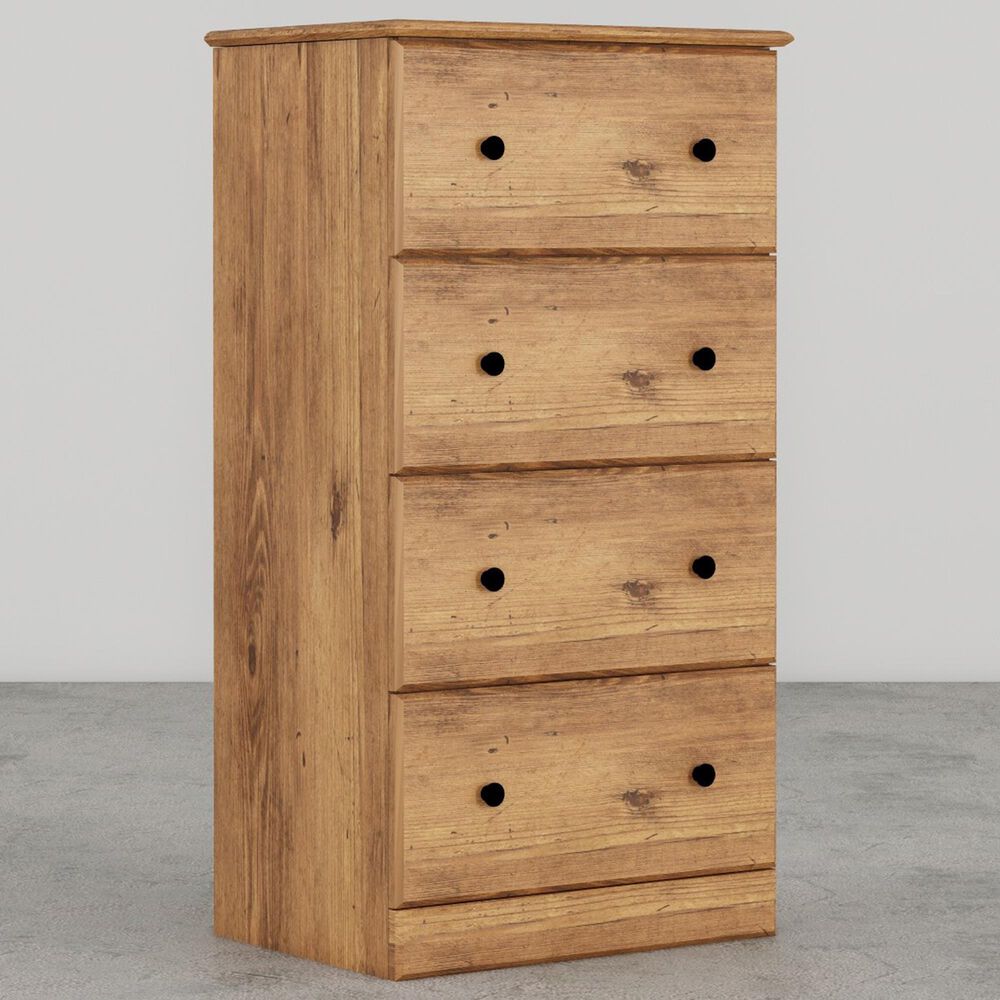 Lemoore Essentials 23" 4-Drawer Chest in Saratoga Pine, , large