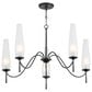 Troy Lighting Legacy 5-Light Chandelier in Forged Iron, , large