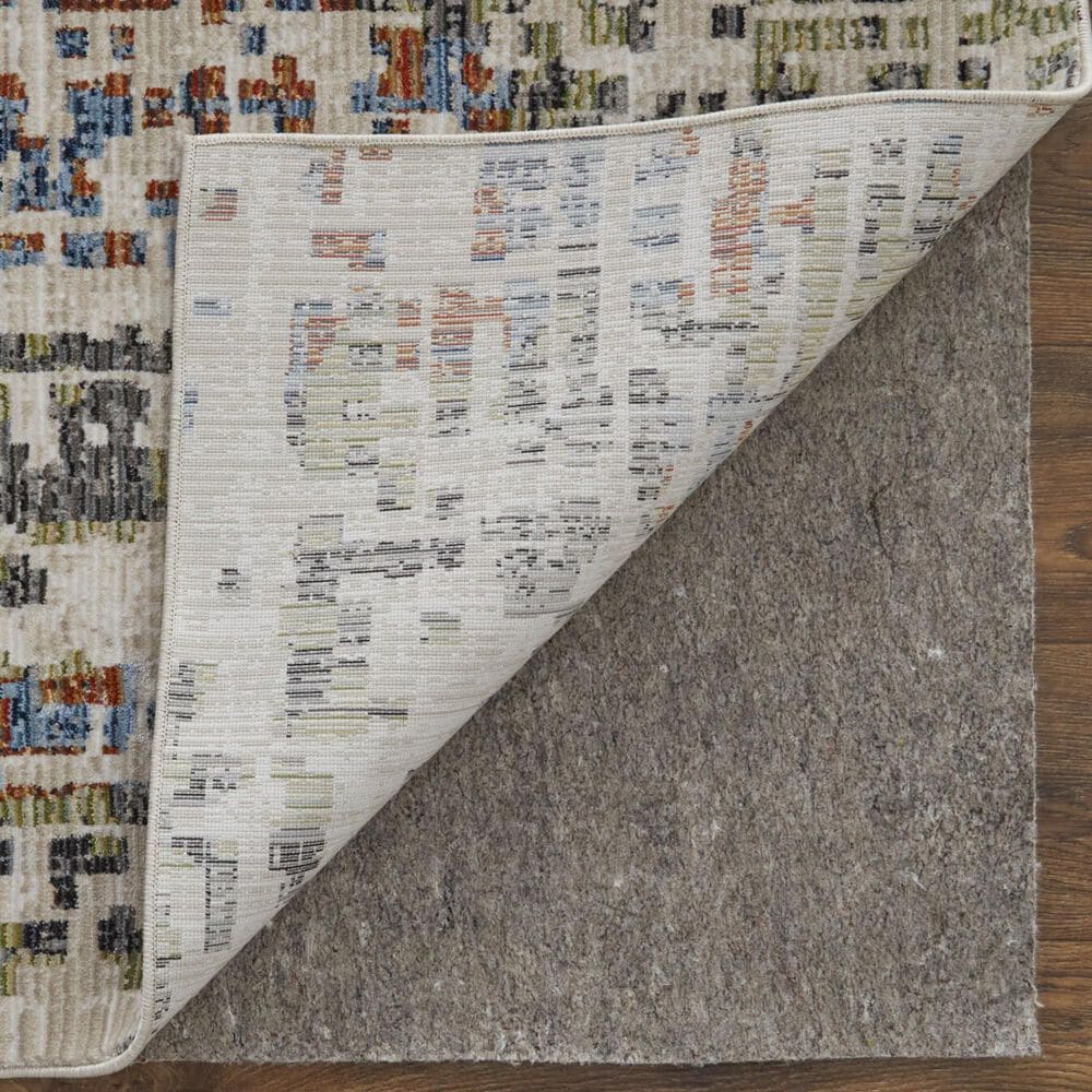 Feizy Sonora 7&#39;10&quot; x 10&#39;3&quot; Ivory and Multicolor Area Rug, , large