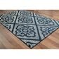 Oriental Weavers Marina 3804B 7"10" x 10"10" Navy and Ivory Area Rug, , large