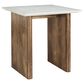Ashley Isanti End Table in Light Brown and White, , large