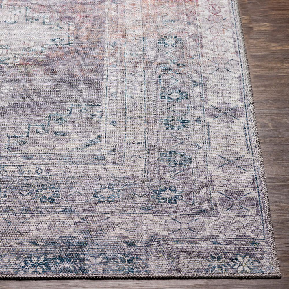 Surya Colin 2&#39;7&quot; x 10&#39; Charcoal, Light Gray, Brown and Cream Runner, , large