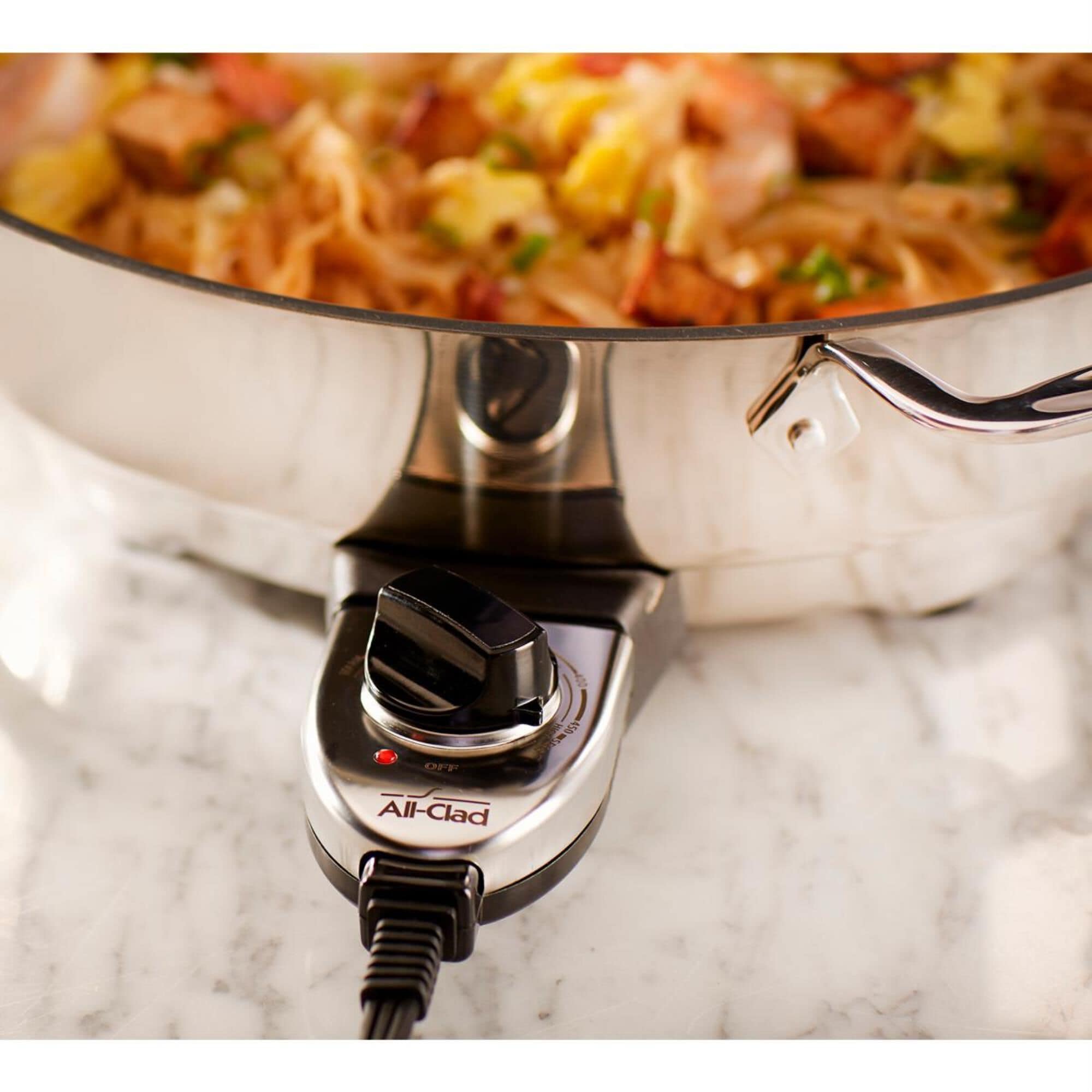 All-Clad 7 QT. Electric Nonstick Skillet | Nebraska All-Clad 7 QT. Electric Nonstick Skillet | Nebraska
