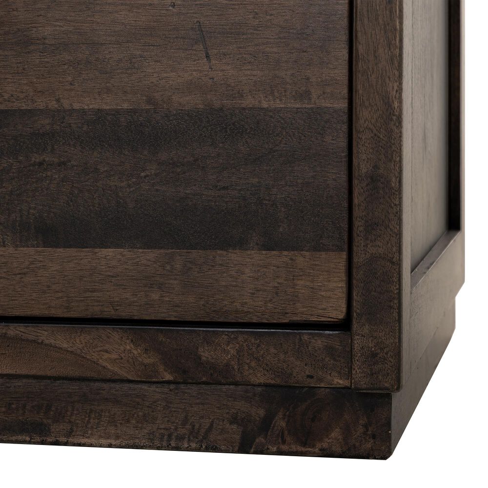 Fallridge Mezquite 2 Drawer Nightstand in Black, , large