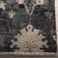 Rizzy Hallmark 2" x 3" Charcoal Area Rug, , large