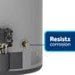 GE Appliances RealMAX Choice 40-Gallon Short Liquid Propane Power Vent Low-NOx Water Heater in Gray, , large
