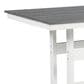 Ashley Transville Patio Counter Table in White and Gray, , large