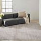 Nourison Architectura Grey 9"9" x 13"9" Area Rug, , large