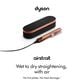 Dyson Special Edition Airstrait Hair Dryer and Straightener in Amber Silk, , large