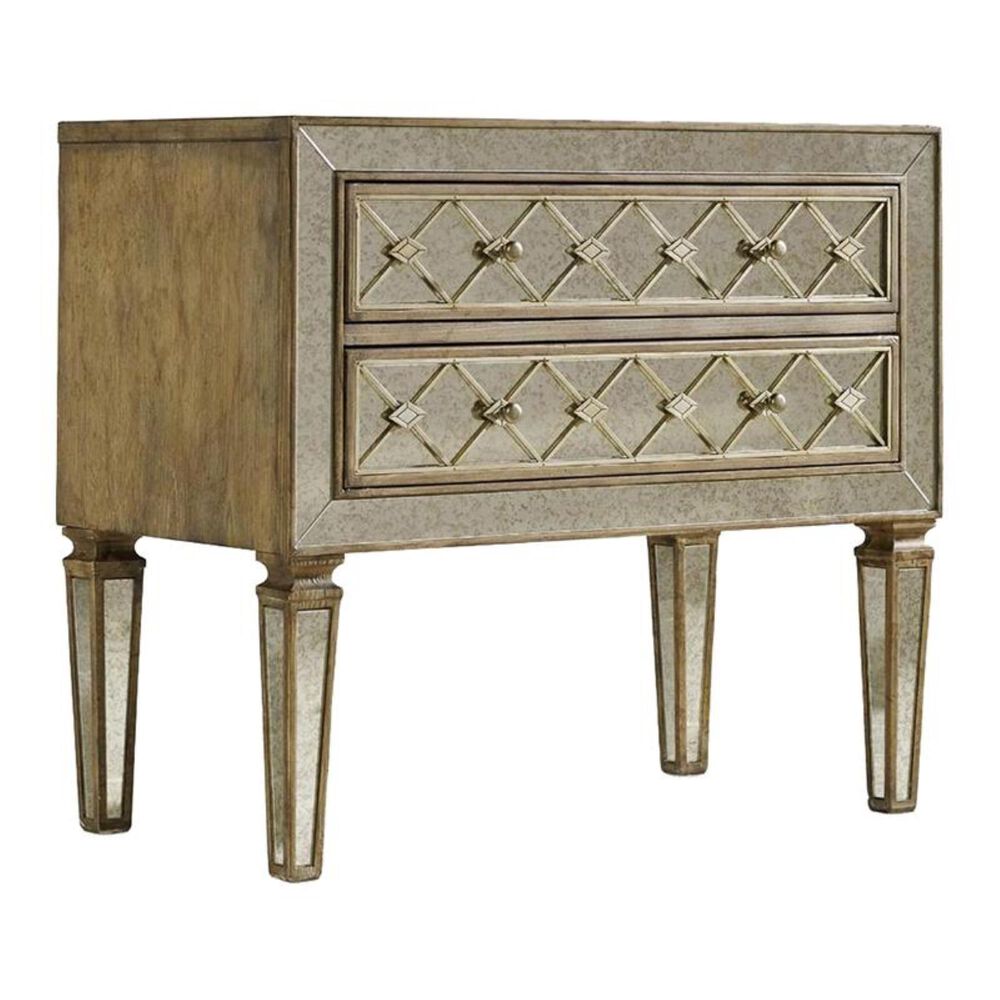 Hooker Furniture Sanctuary Avalon 2 Drawer Bachelor"s Chest In Avalon, , large