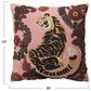 Teak Interiors Sunset Villa 20" x 20" Slub Pillow in Multicolor, , large