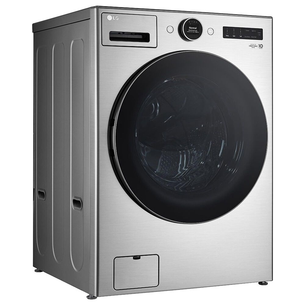 LG 4.5 Cu. Ft. Ultra Large Capacity Front Load Washer with AIDD In Gray, , large