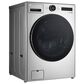LG 4.5 Cu. Ft. Ultra Large Capacity Front Load Washer with AIDD In Gray, , large