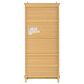 Hearth and Haven 70" Kitchen Pantry Cabinet in Natural, , large