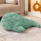 Jaxx Marina The Whale Sea Buddy Large Kids Stuffed Animal Bean Bag in Spearmint Green, , large