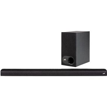 Polk 2.1 Channel Soundbar and Wireless Subwoofer System in Black, , large